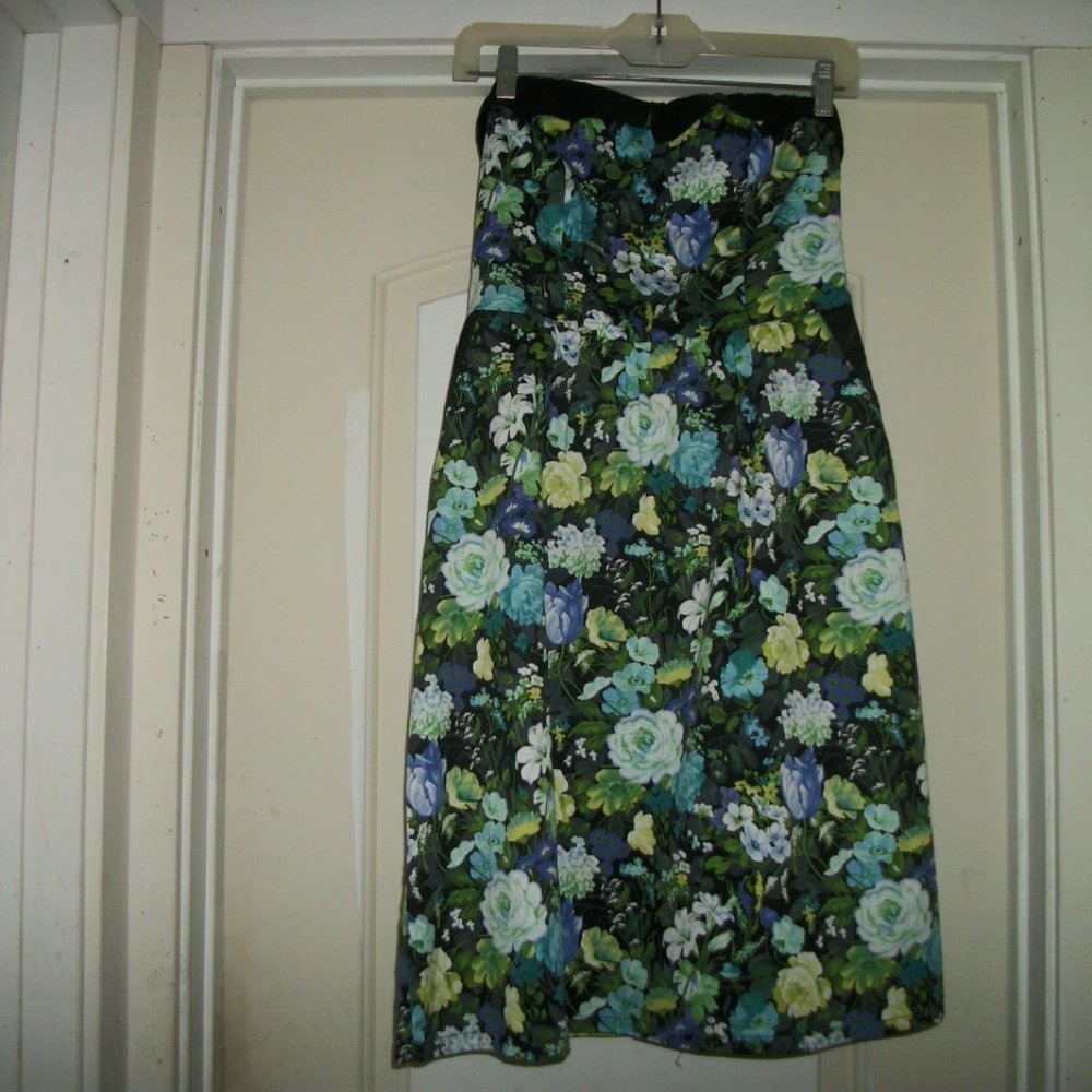 COQUETTE ROMANCE GIRL SWEET ROMY SUNDAY FUNDAY STRAPLESS SUNDRESS S
